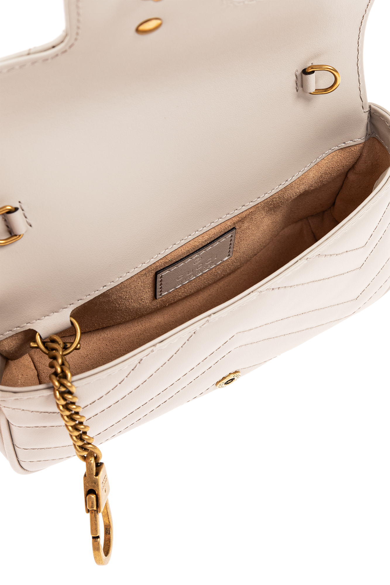 バッグ Ch!iii Mini Dhuta Shoulder camel MD20 Pochette Whitecap Grey - Mandarina Duck